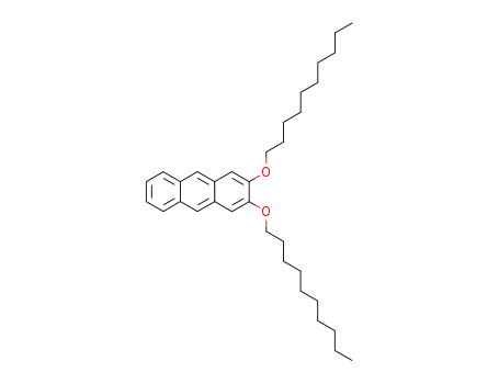 Anthracene, 2,3-bis(decyloxy)-