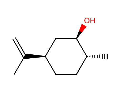 Cyclohexanol,2-methyl-5-(1-methylethenyl)-, (1R,2R,5R)-rel-(38049-26-2)