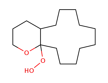 Molecular Structure of 32539-80-3 (1-hydroperoxy-16-oxabicyclo[10.4.0]hexadecane)