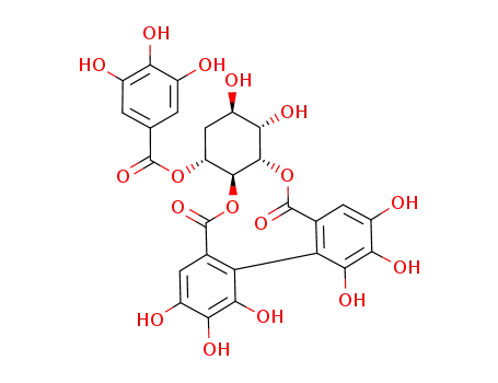 5-O-galloyl-3,4-(S)-hexahydroxydiphenoyl proto-quercitol