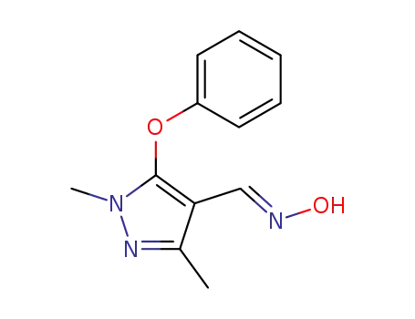 (NE)-N-[(1,3-dimethyl-5-phenoxypyrazol-4-yl)methylidene]hydroxylamine