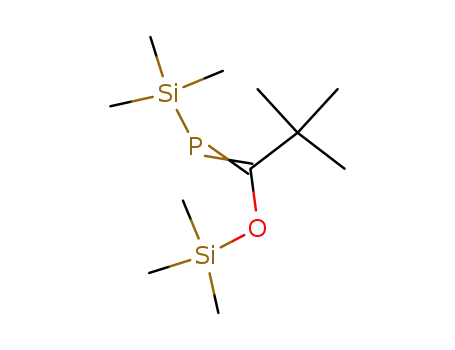 Molecular Structure of 114091-61-1 (3-Oxa-5-phospha-2,6-disilahept-4-ene,
4-(1,1-dimethylethyl)-2,2,6,6-tetramethyl-, (E)-)