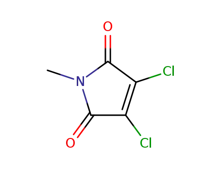 Molecular Structure of 1123-61-1 (2,3-DICHLORO-N-METHYLMALEIMIDE)