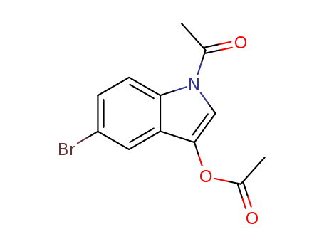 Ethanone,1-[3-(acetyloxy)-5-bromo-1H-indol-1-yl]-(33588-54-4)