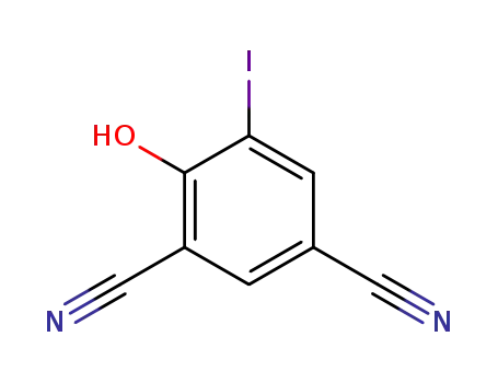 1,3-Benzenedicarbonitrile, 4-hydroxy-5-iodo-