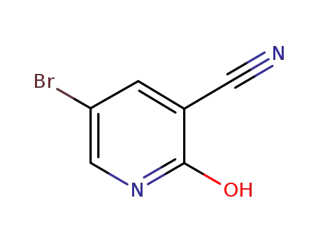 Molecular Structure of 405224-22-8 (5-BROMO-3-CYANO-2-HYDROXYPYRIDINE)