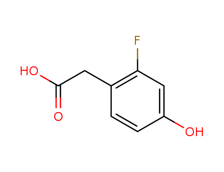 2-Fluoro-4-hydroxyphenylacetic acid(68886-07-7)