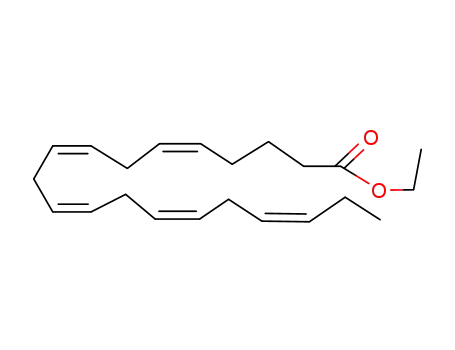 Molecular Structure of 84494-70-2 (EICOSAPENTAENOIC ACID ETHYL ESTER)