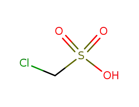 Molecular Structure of 40104-07-2 (chloromethanesulfonic acid)