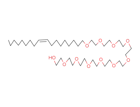Molecular Structure of 24871-34-9 (OLETH-10)