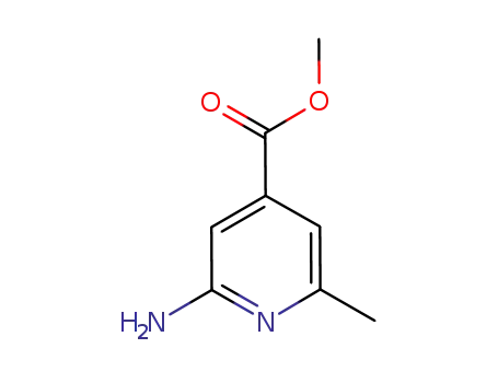Molecular Structure of 1029128-50-4 (2-AMino-6-MethylisonicotinicacidMethylester)