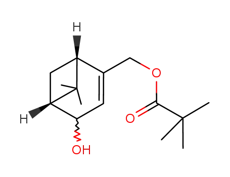 Propanoic acid, 2,2-dimethyl-,
[(1S,5R)-4-hydroxy-6,6-dimethylbicyclo[3.1.1]hept-2-en-2-yl]methyl
ester
