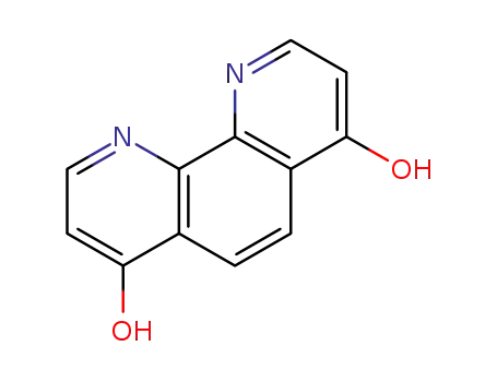 Molecular Structure of 3922-40-5 (4,7-DIHYDROXY-1,10-PHENANTHROLINE)
