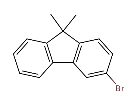 Molecular Structure of 1190360-23-6 (3-Bromo-9,9-dimethylfluorene)