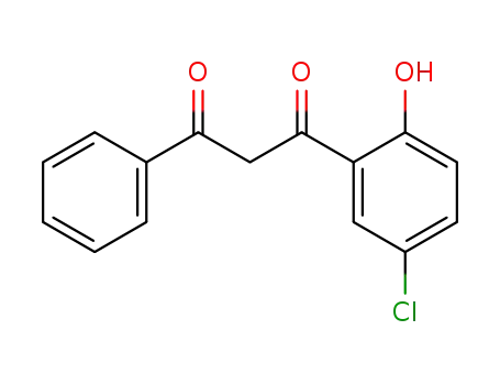 Molecular Structure of 5067-25-4 (1-(5-CHLORO-2-HYDROXYPHENYL)-3-PHENYL-1,3-PROPANEDIONE)