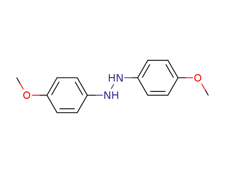 Molecular Structure of 1027-40-3 (1,2-bis(4-methoxyphenyl)hydrazine)