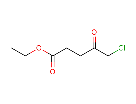 Molecular Structure of 14594-24-2 (Pentanoic acid, 5-chloro-4-oxo-, ethyl ester)