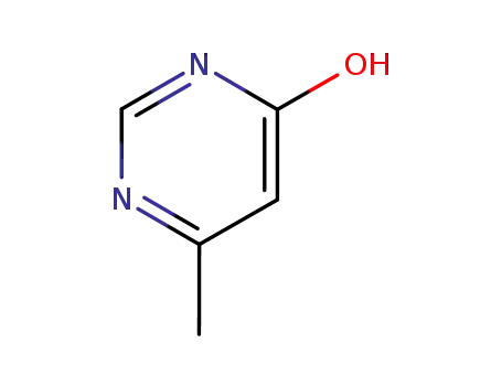 Molecular Structure of 156647-96-0 (4-HYDROXY-6-METHYLPYRIMIDINE)