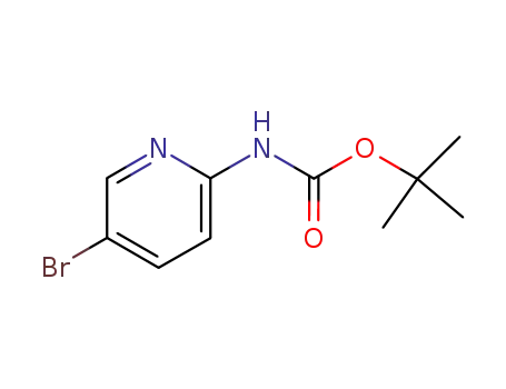 Molecular Structure of 159451-66-8 (2-(N-BOC-AMINO)-5-BROMOPYRIDINE)