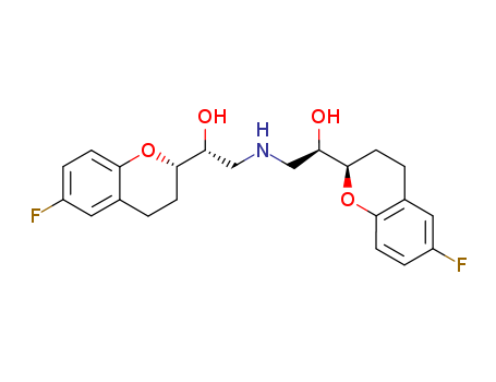 2H-1-Benzopyran-2-methanol,a,a'-[iminobis(methylene)]bis[6-fluoro-3,4-dihydro-, (aR,a'R,2R,2'S)-(118457-15-1)