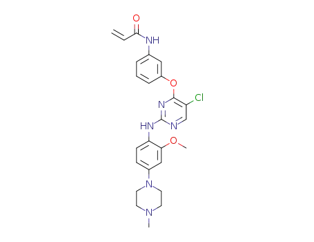 Molecular Structure of 1213269-23-8 (WZ4002)