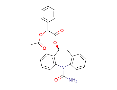 (10S)-10-[(2R)-(acetyloxy)(phenyl)ethanoate]-10,11-dihydro-5H-dibenzo[b,f]azepine-5-carboxamide