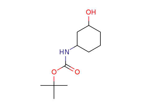 Molecular Structure of 610302-03-9 ((3-HYDROXY-CYCLOHEXYL)-CARBAMIC ACID TERT-BUTYL ESTER)