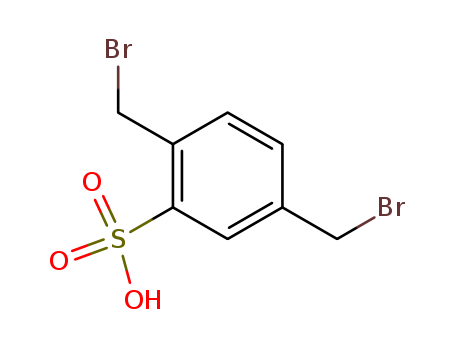 2,5-bis(bromomethyl)benzenesulfonic acid