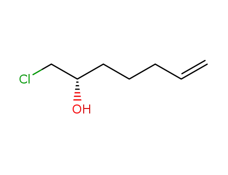 Molecular Structure of 1224174-07-5 ((S)-1-chlorohept-6-en-2-ol)