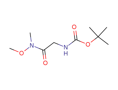Molecular Structure of 121505-93-9 (Boc-glycine n,o-dimethylhydroxamide)