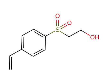 Molecular Structure of 700870-27-5 (Ethanol, 2-[(4-ethenylphenyl)sulfonyl]-)