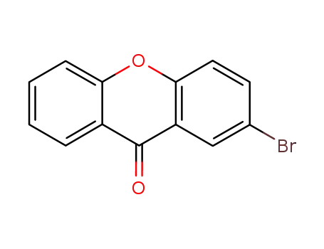 Molecular Structure of 56341-31-2 (2-BROMO-9H-XANTHEN-9-ONE)