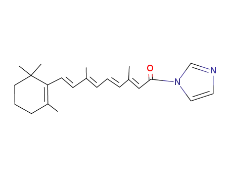 Molecular Structure of 61319-45-7 (N-(all-trans-Retinoyl)-imidazole)