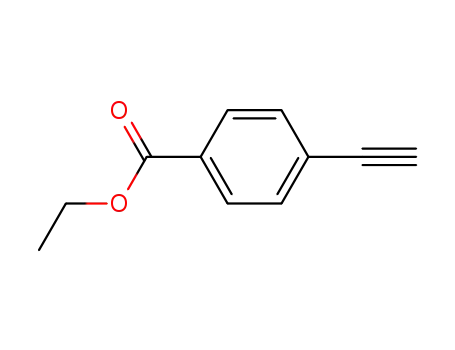 Molecular Structure of 10602-03-6 (Ethyl 4-Ethynylbenzoate)
