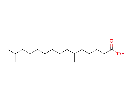 Molecular Structure of 1189-37-3 (PRISTANIC ACID)