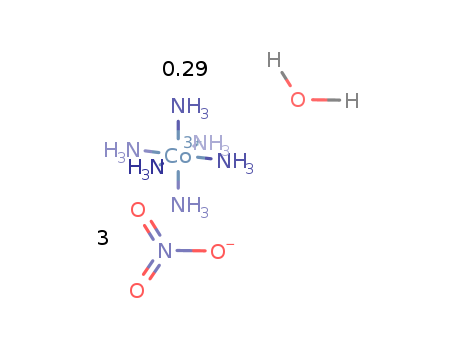 HEXAAMMINECOBALT(III) NITRATE			(10534-86-8)