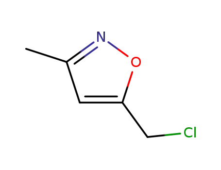 Molecular Structure of 40340-41-8 (5-(CHLOROMETHYL)-3-METHYLISOXAZOLE)