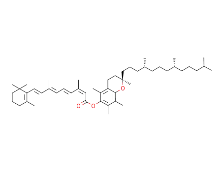 Molecular Structure of 40516-48-1 (Tocoretinate)