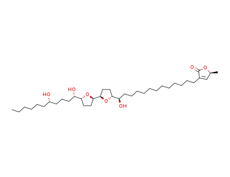 Molecular Structure of 120298-30-8 (squamocin)