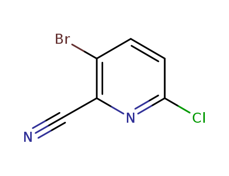 3-bromo-6-chloropyridine-2-carbonitrile