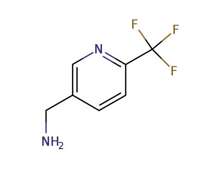 Molecular Structure of 387350-39-2 (3-AMINOMETHYL-6-(TRIFLUOROMETHYL)PYRIDINE)