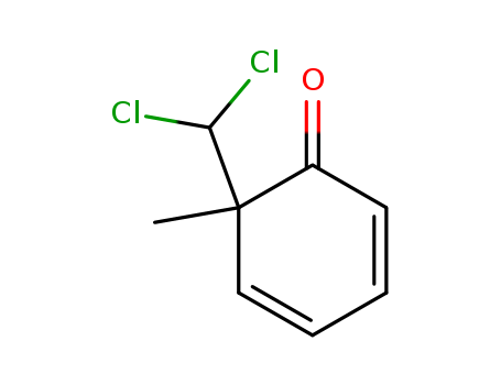 2,4-Cyclohexadien-1-one,6-(dichloromethyl)-6-methyl- cas  14789-75-4