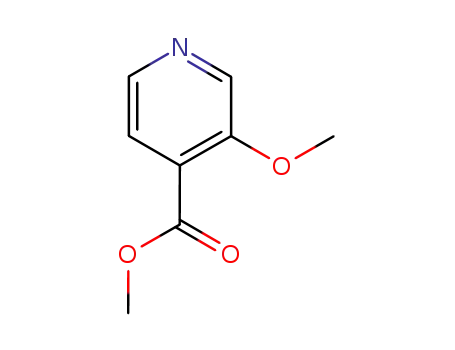 Molecular Structure of 59786-32-2 (3-Methoxypyridine-4-carboxylic acid methyl ester)