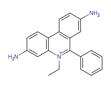 Phenanthridinium,3,8-diamino-5-ethyl-6-phenyl-