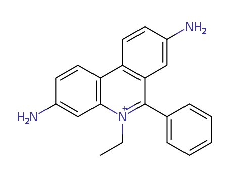 Molecular Structure of 3546-21-2 (Ethidium)