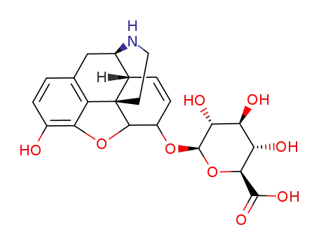 Molecular Structure of 65060-95-9 (normorphine-6-glucuronide)