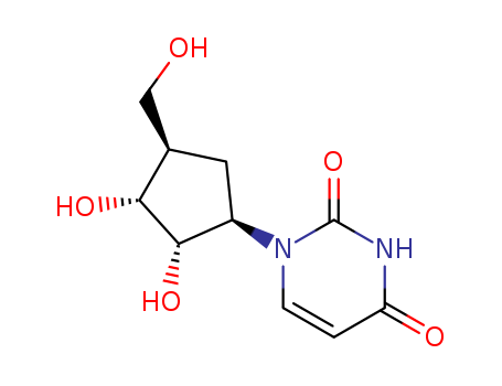 rel-1-[(1R,2S,3R,4R)-2,3-Dihydroxy-4-(hydroxymethyl)cyclopentyl]-2,4(1H,3H)-pyrimidinedione