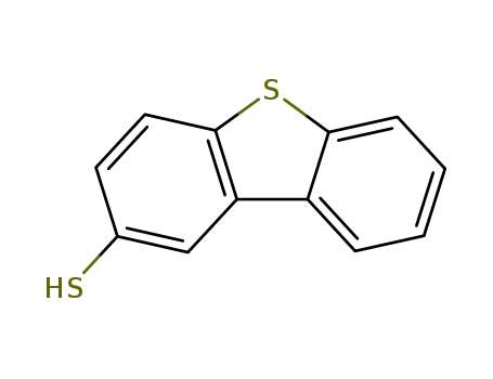 Molecular Structure of 68560-31-6 (2-Dibenzothiophenethiol)