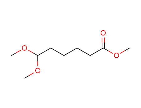 Molecular Structure of 25176-55-0 (Methyl-6,6-dimethoxyhexanoate)