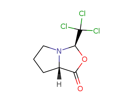 (2R,5S)-2-trichloromethyl-1-aza-3-oxabicyclo[3.3.0]octan-4-one